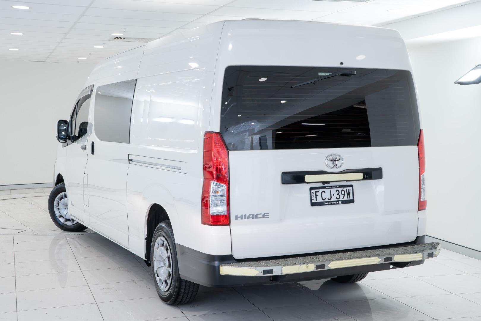 2023 Toyota Hiace SLWB in White