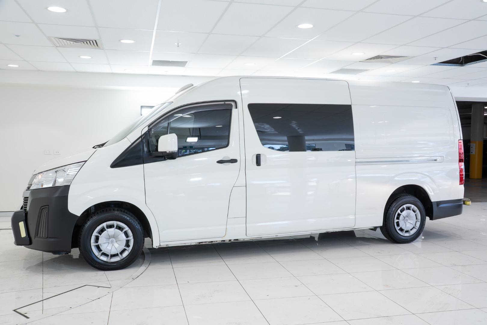 2023 Toyota Hiace SLWB in White