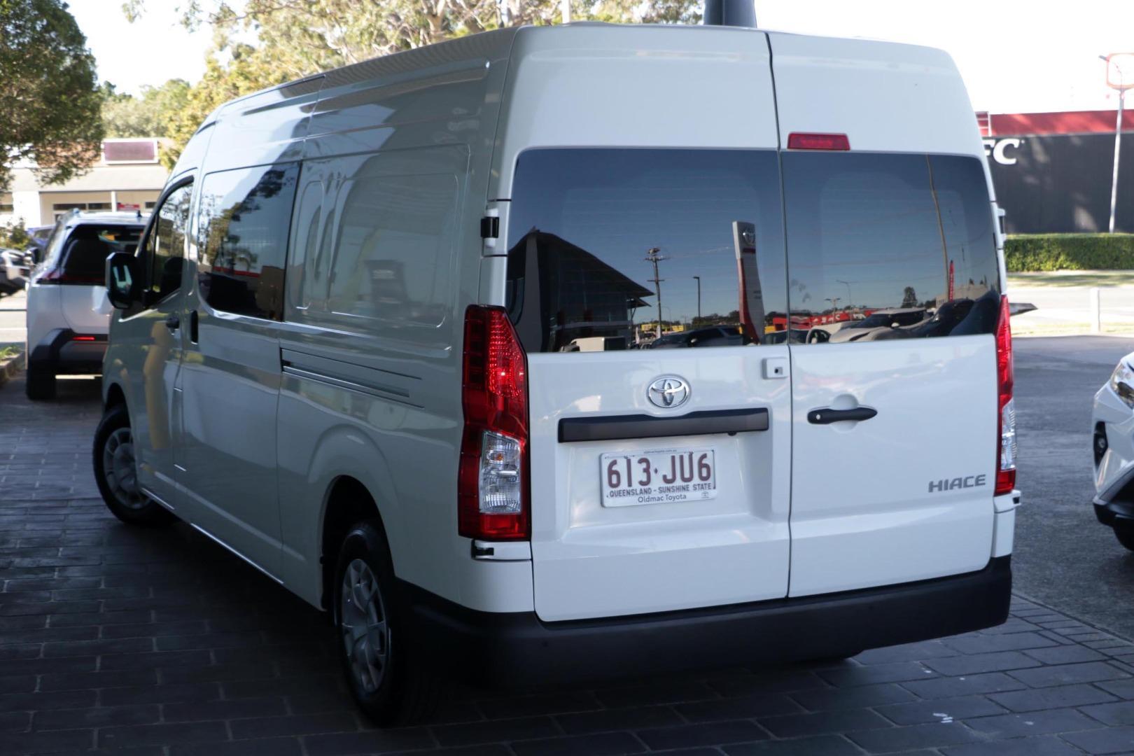 2024 Toyota Hiace SLWB in White