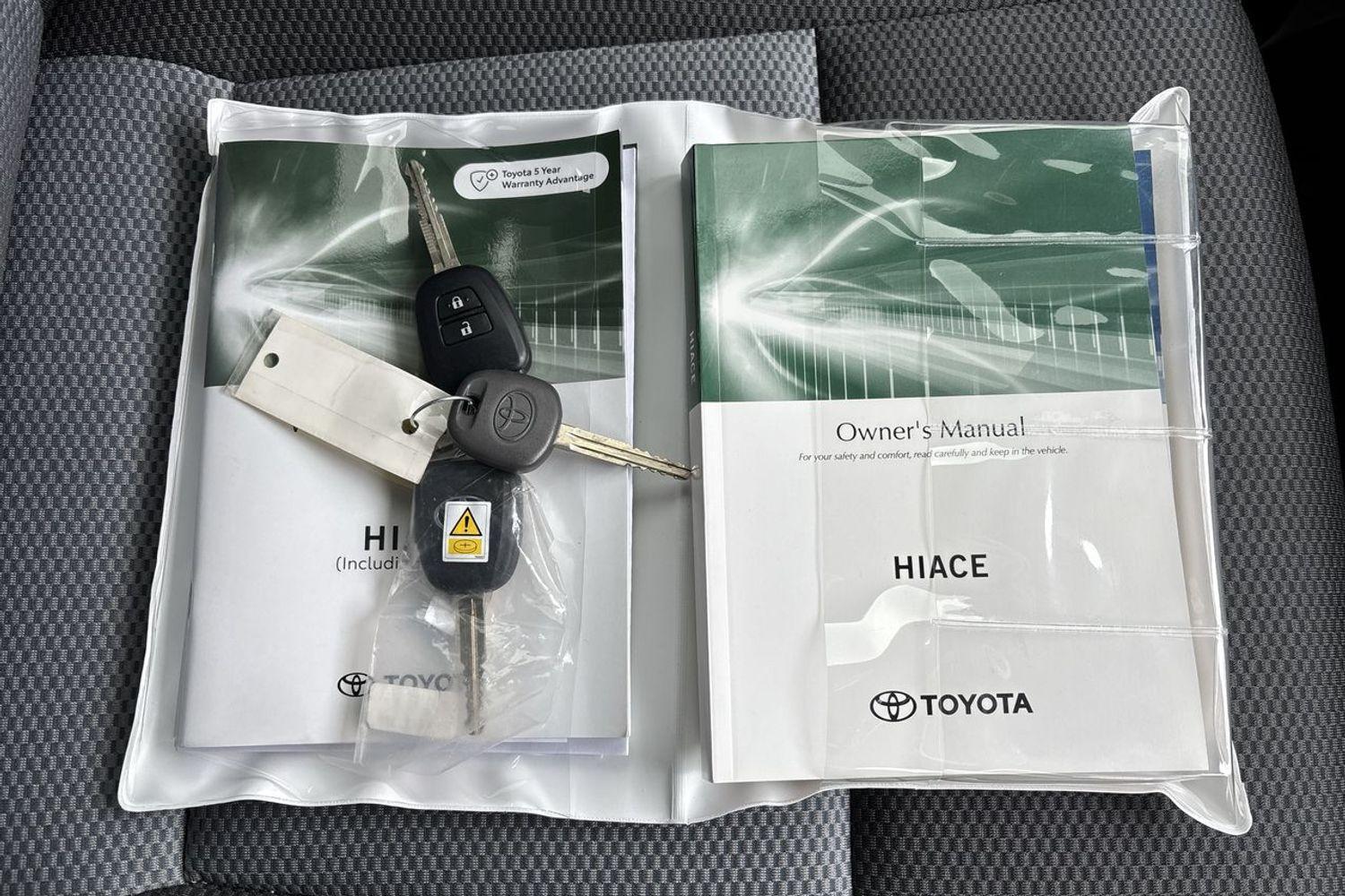 2025 Toyota Hiace SLWB in White