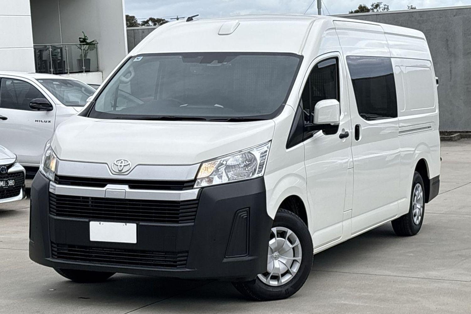 2025 Toyota Hiace SLWB in White