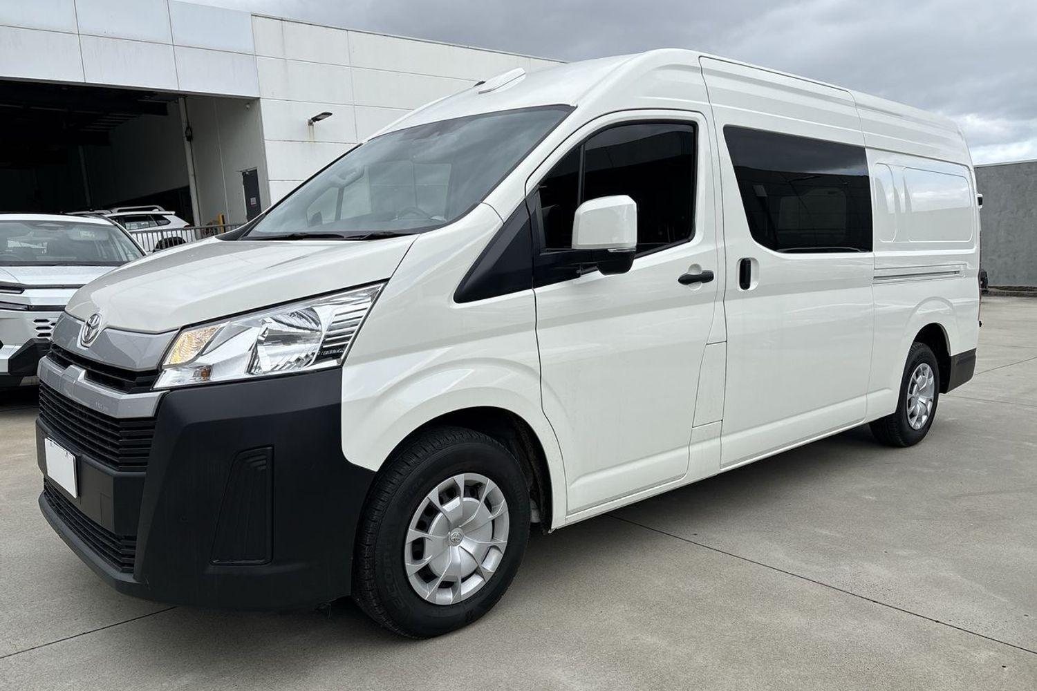 2025 Toyota Hiace SLWB in White