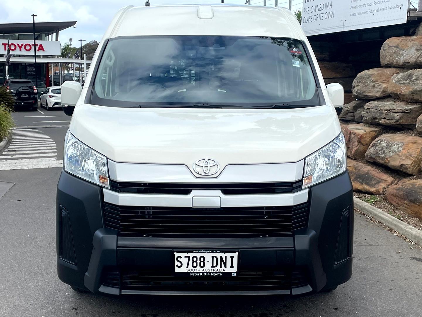 2022 Toyota Hiace SLWB in White