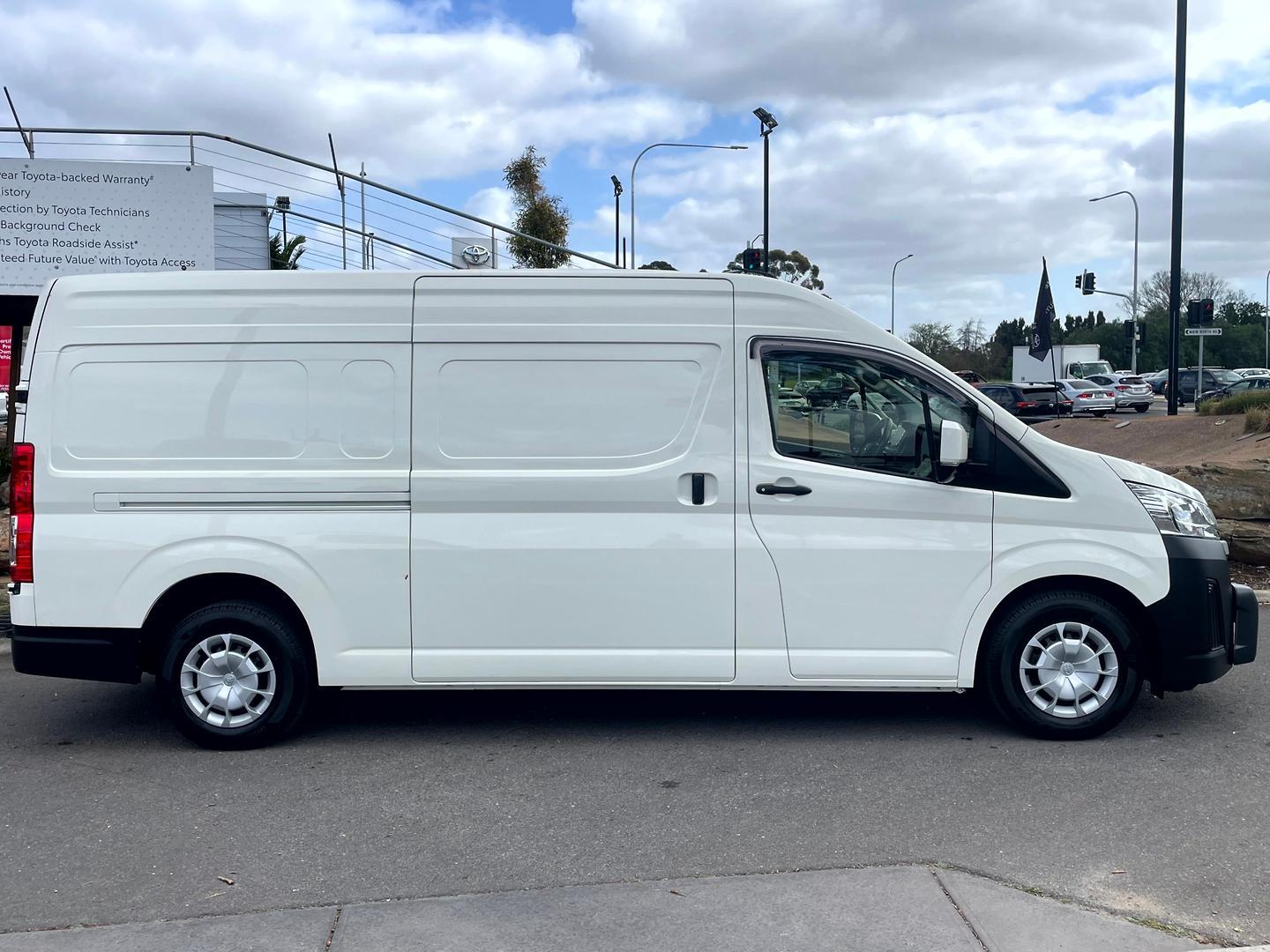 2022 Toyota Hiace SLWB in White