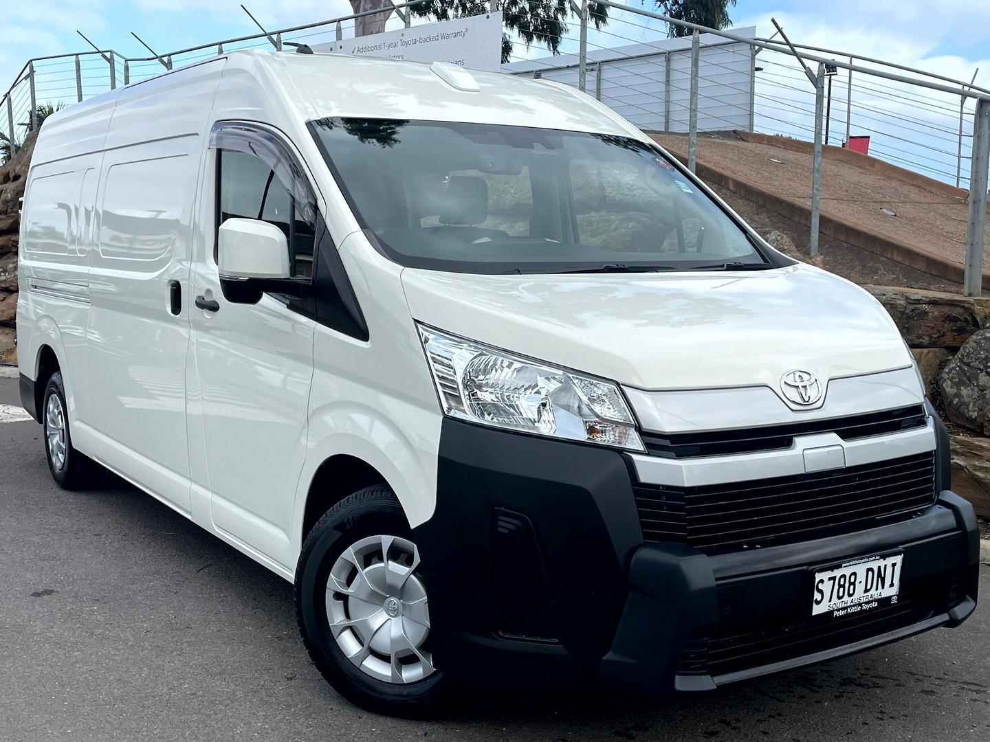 2022 Toyota Hiace SLWB in White