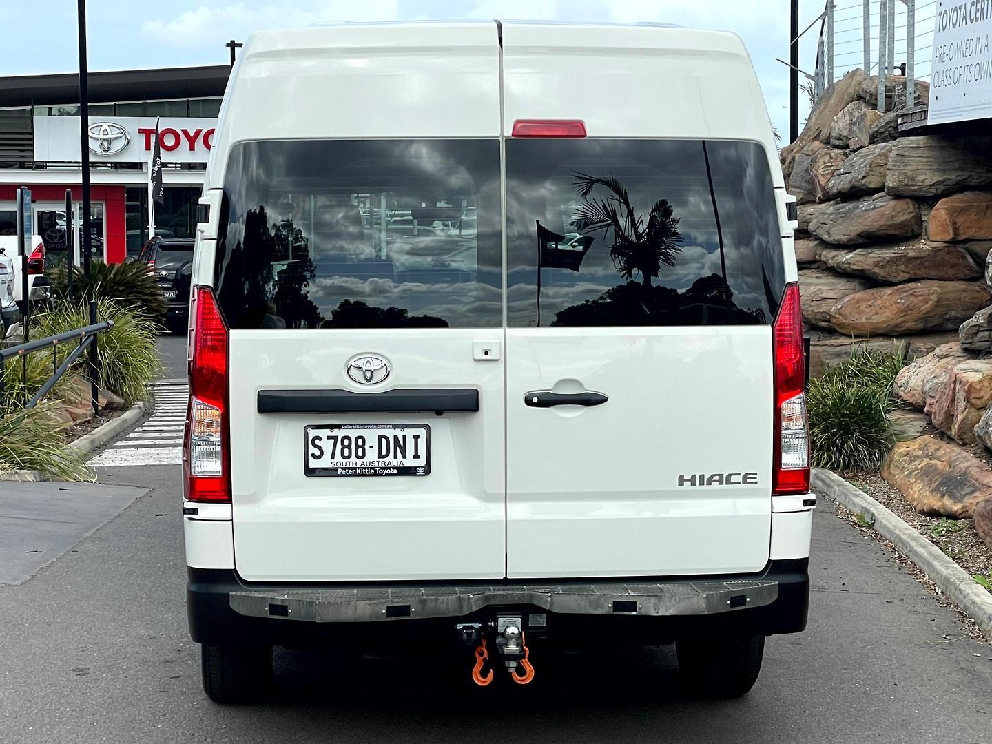2022 Toyota Hiace SLWB in White