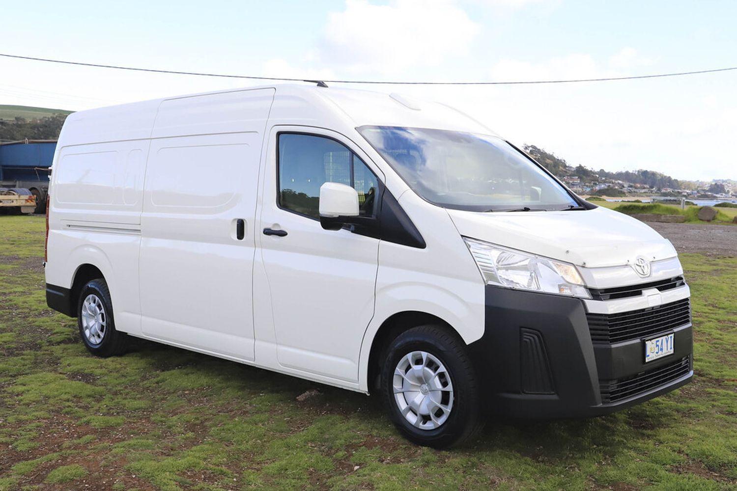 2024 Toyota Hiace SLWB in White
