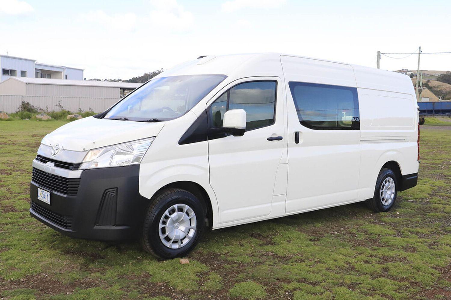 2024 Toyota Hiace SLWB in White
