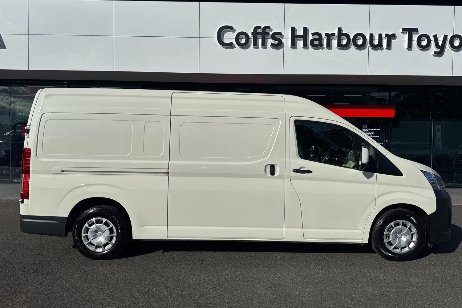 2025 Toyota Hiace SLWB in White