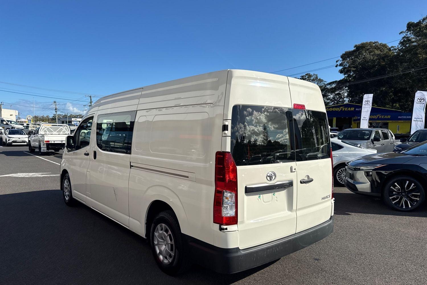 2025 Toyota Hiace SLWB in White