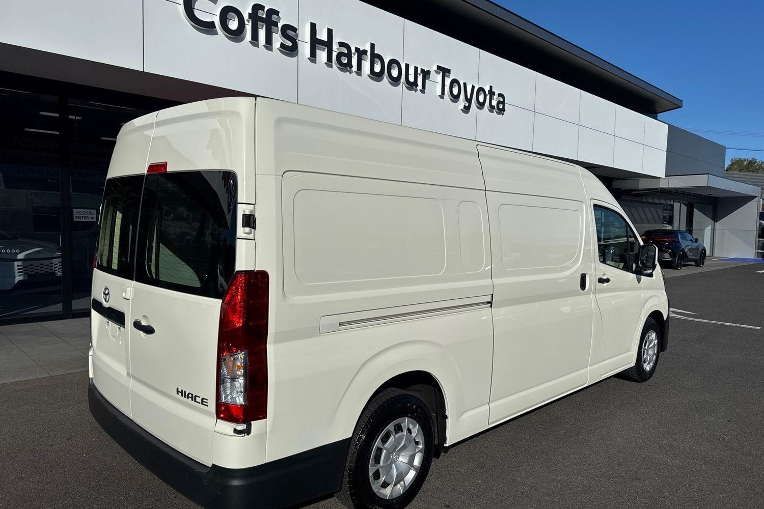 2025 Toyota Hiace SLWB in White