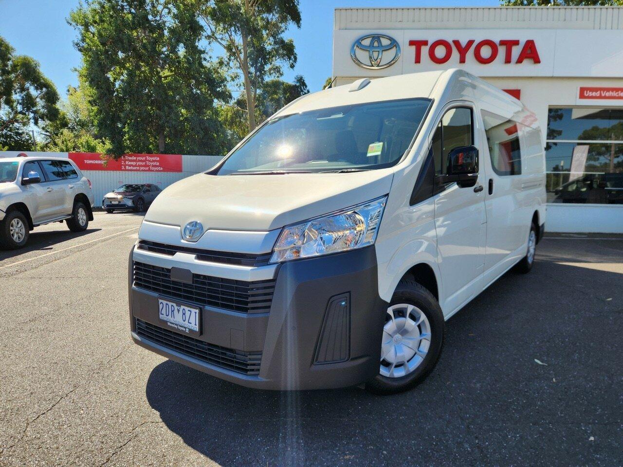 2025 Toyota Hiace SLWB in White