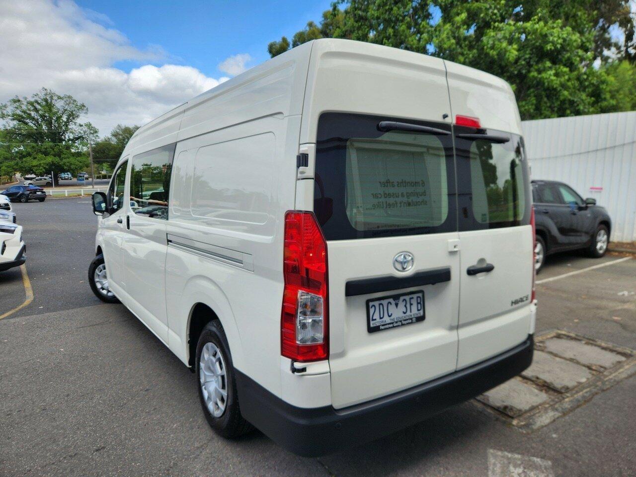 2025 Toyota Hiace SLWB in White