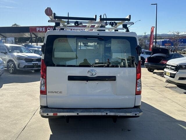 2021 Toyota Hiace LWB in White