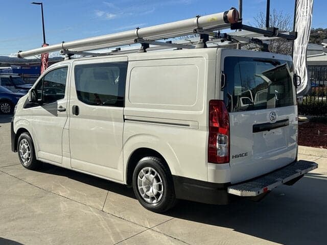 2021 Toyota Hiace LWB in White