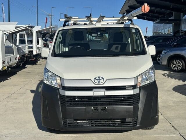 2021 Toyota Hiace LWB in White