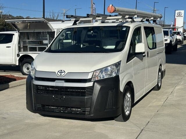 2021 Toyota Hiace LWB in White