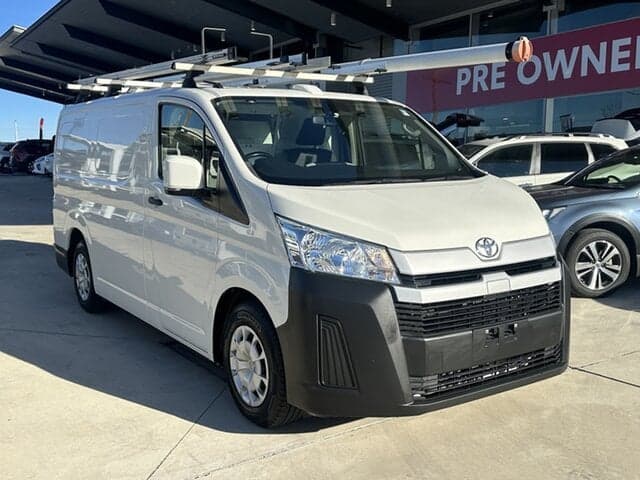 2021 Toyota Hiace LWB in White