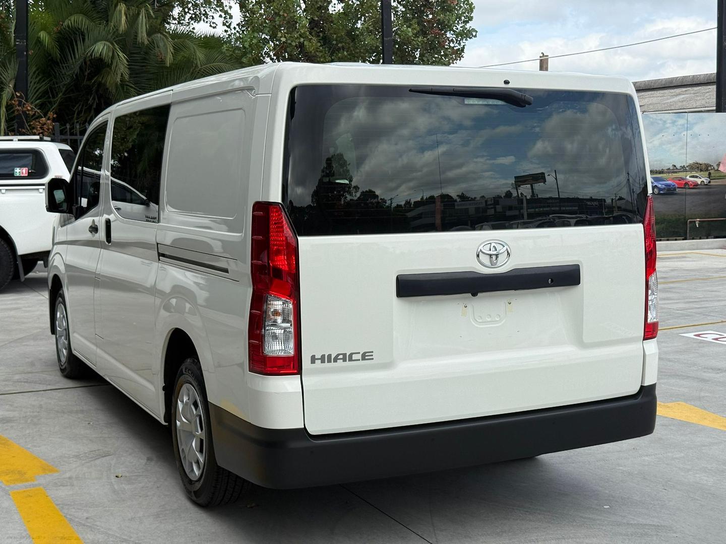 2023 Toyota Hiace LWB in White