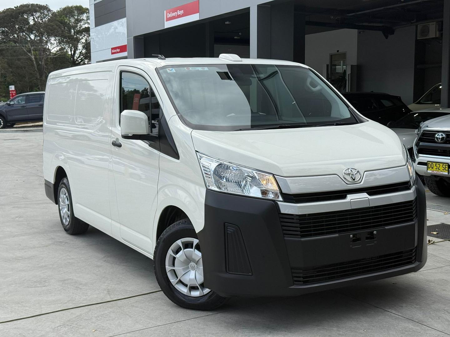 2023 Toyota Hiace LWB in White