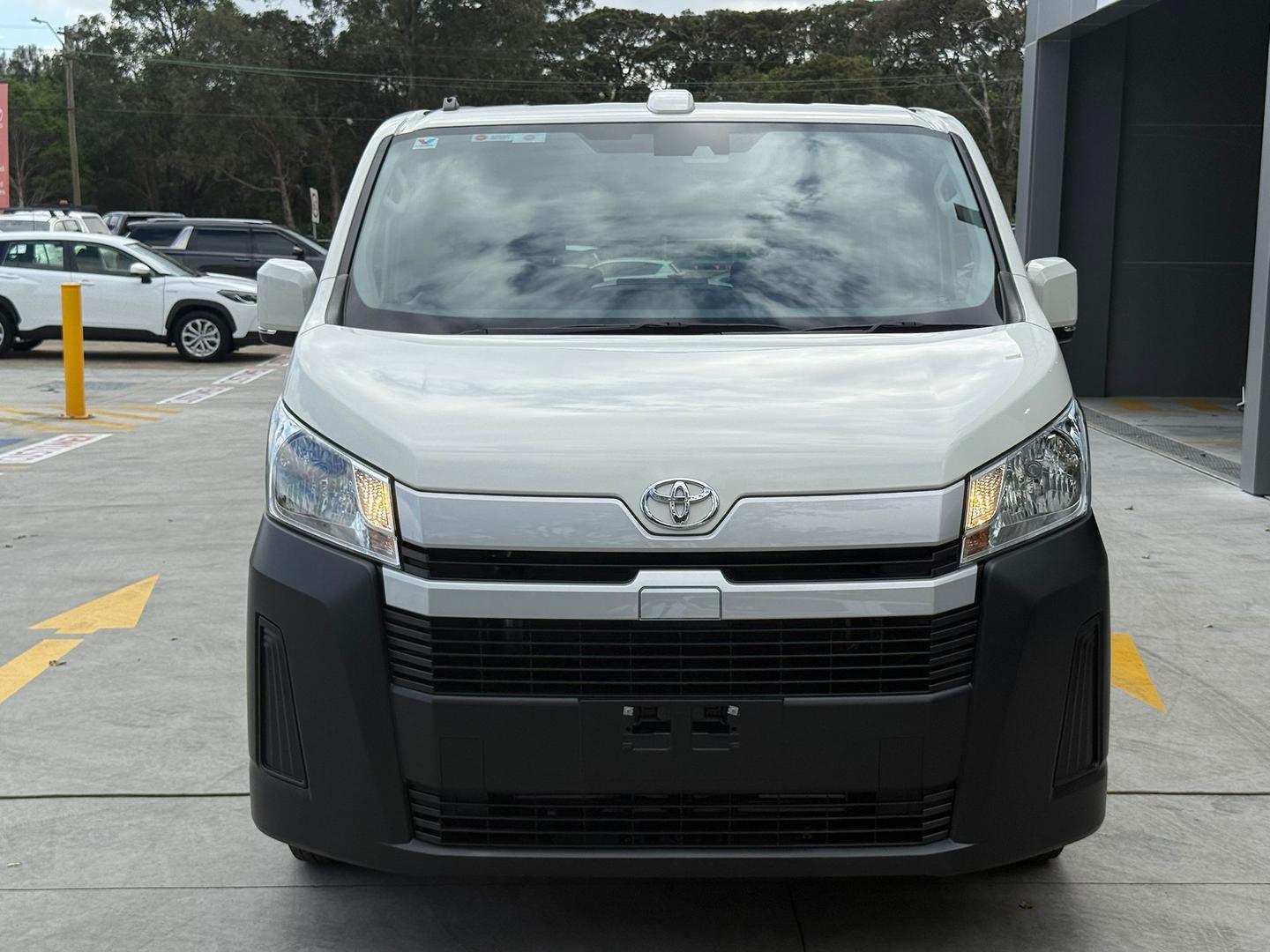 2023 Toyota Hiace LWB in White