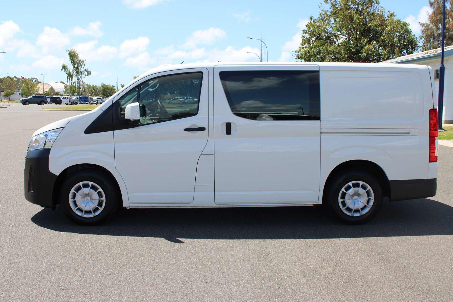 2024 Toyota Hiace LWB in White