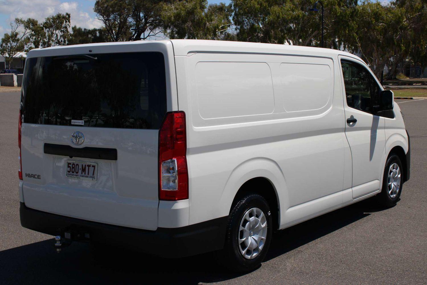 2024 Toyota Hiace LWB in White