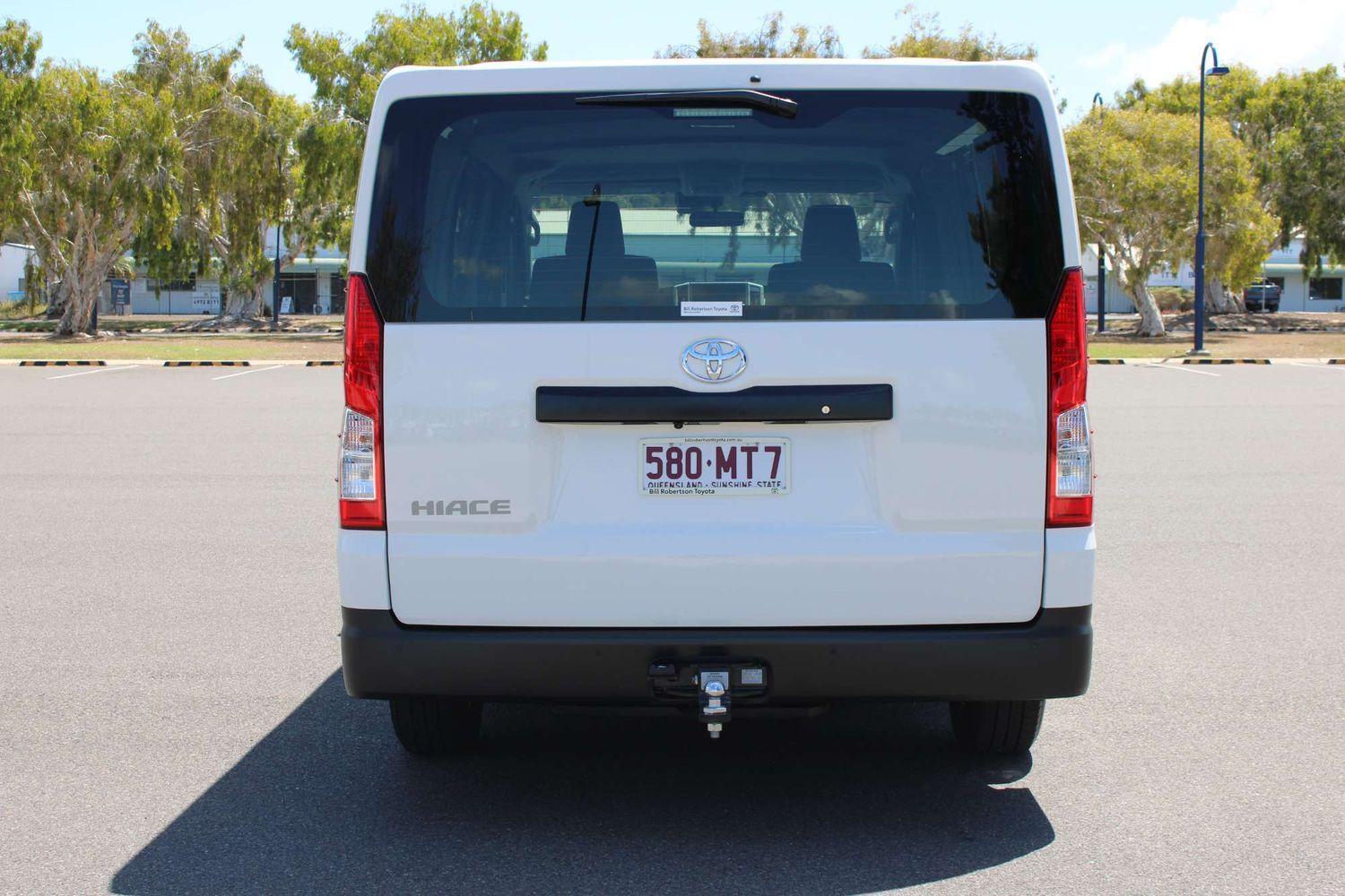 2024 Toyota Hiace LWB in White