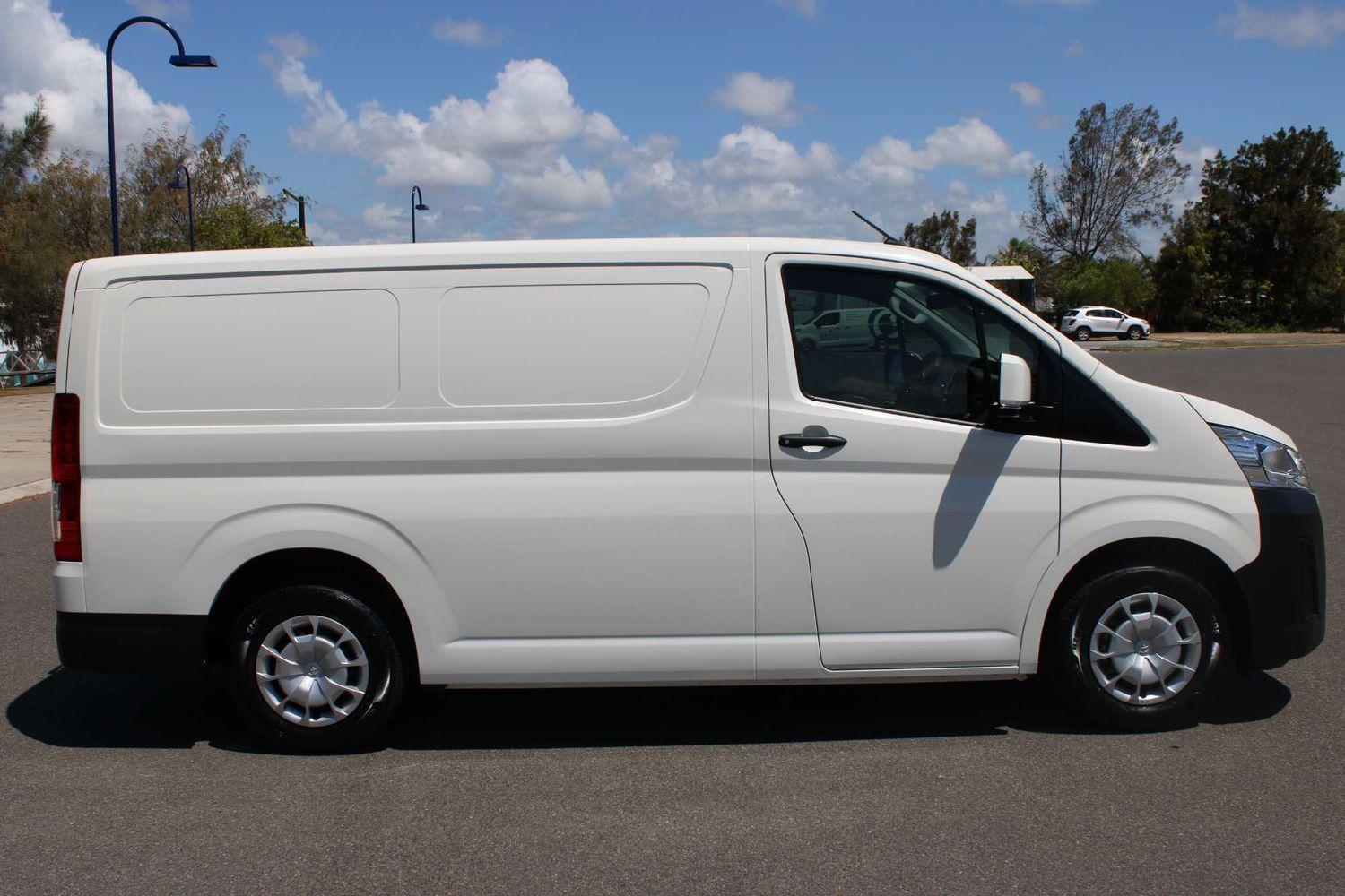 2024 Toyota Hiace LWB in White