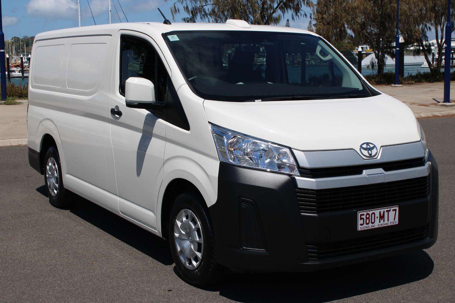 2024 Toyota Hiace LWB in White