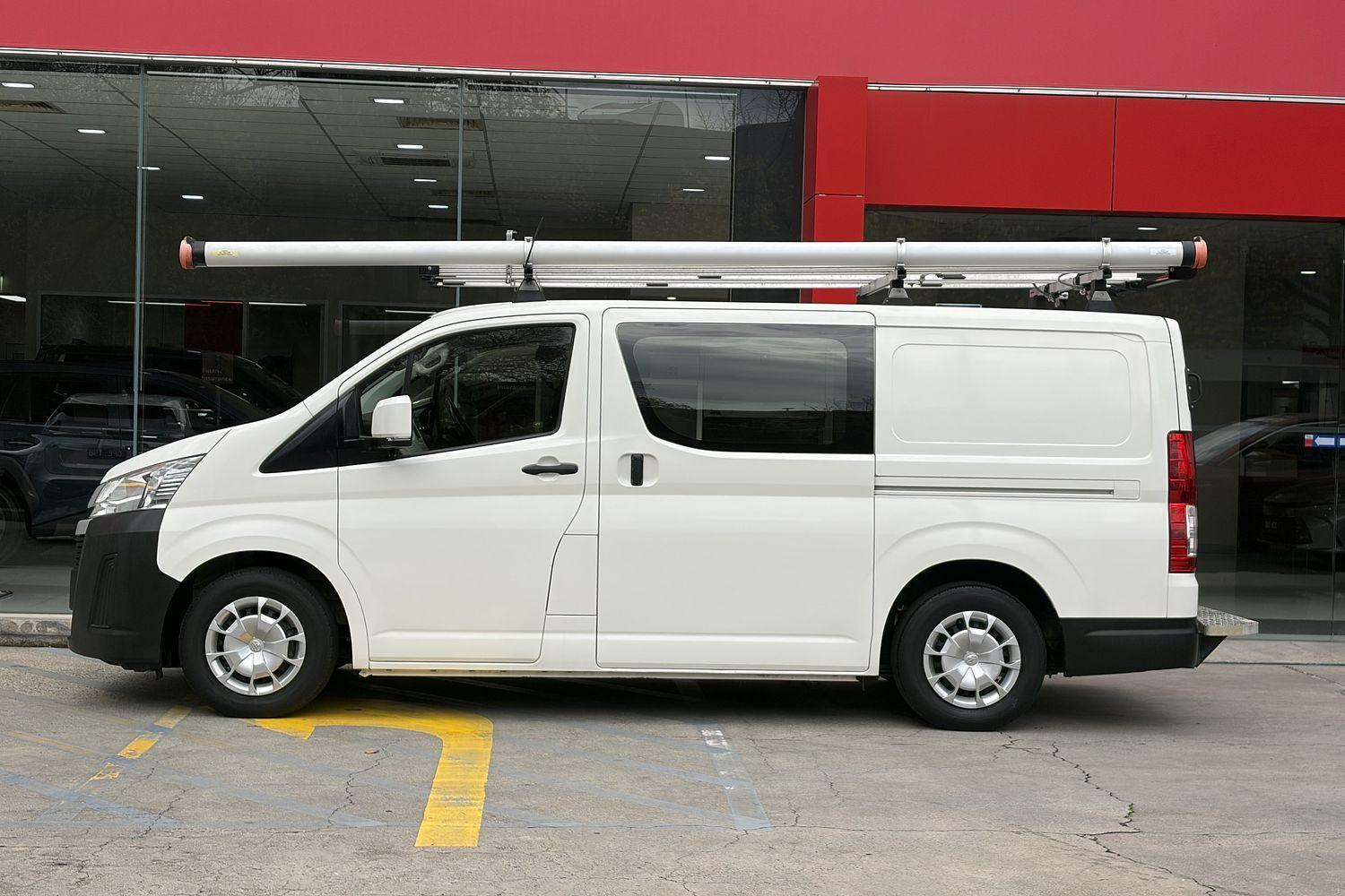 2021 Toyota Hiace LWB in White