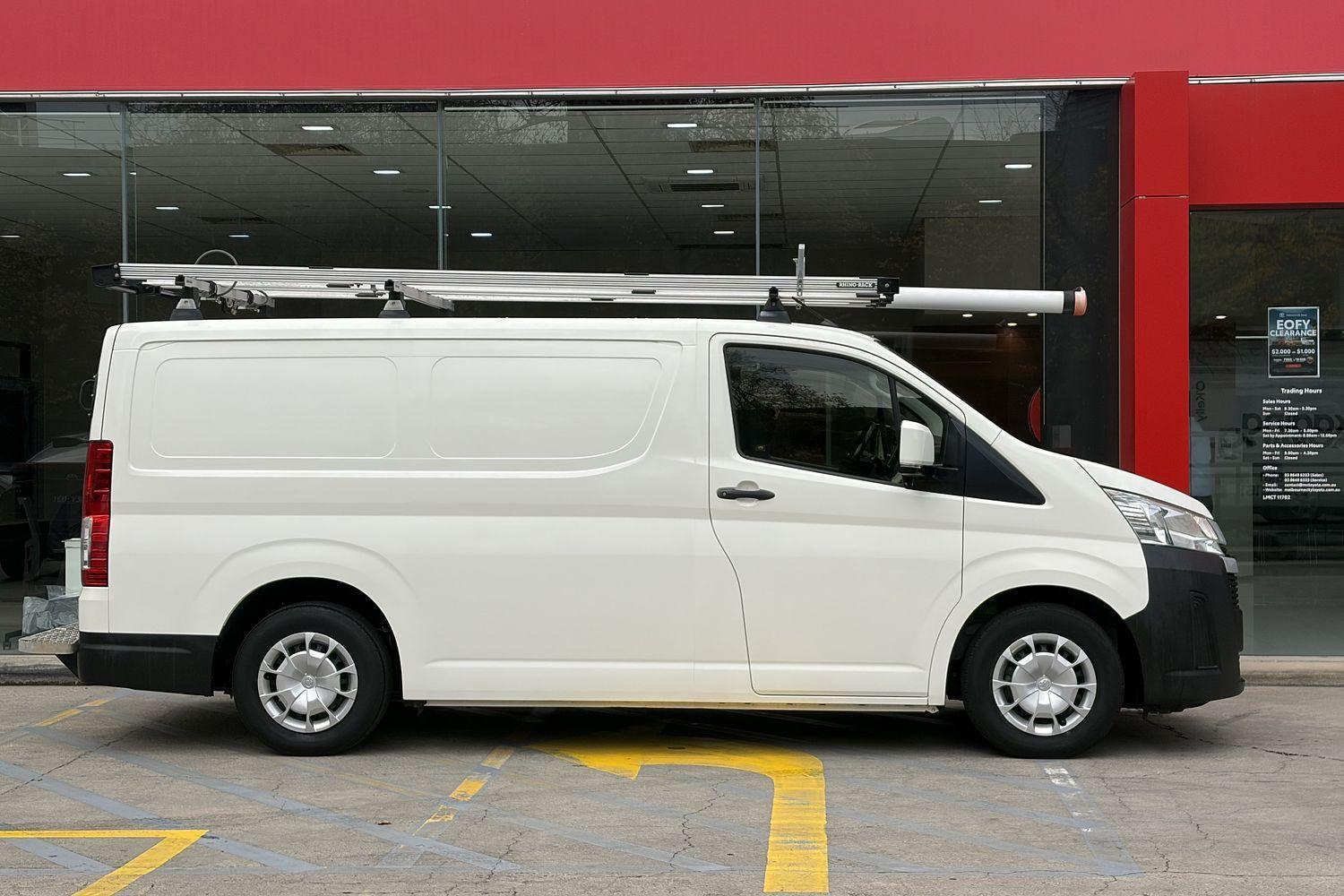 2021 Toyota Hiace LWB in White