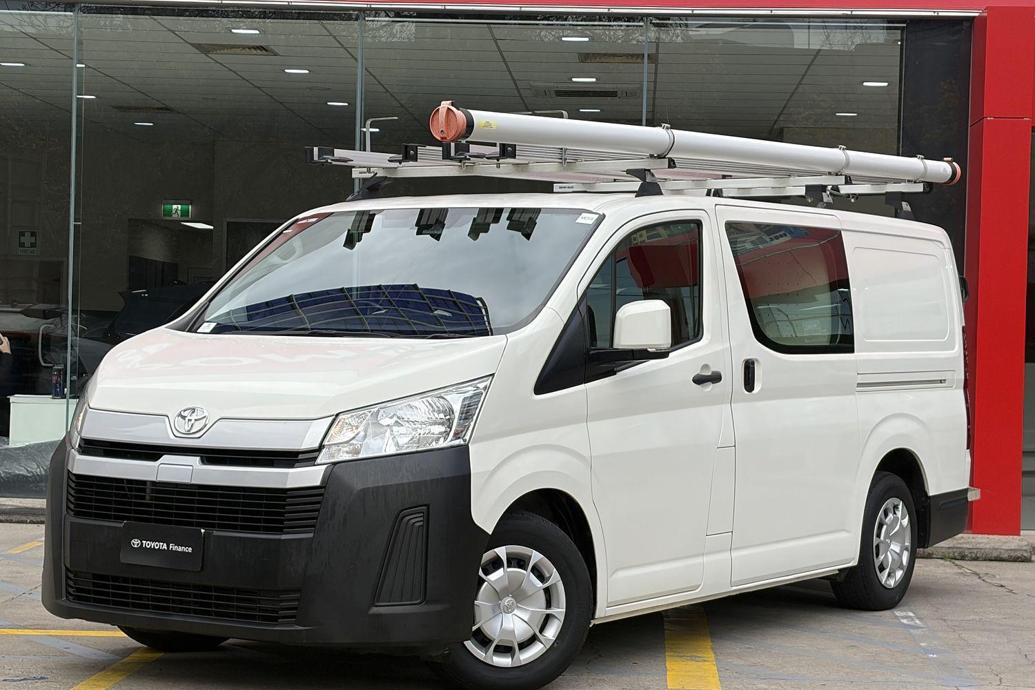 2021 Toyota Hiace LWB in White