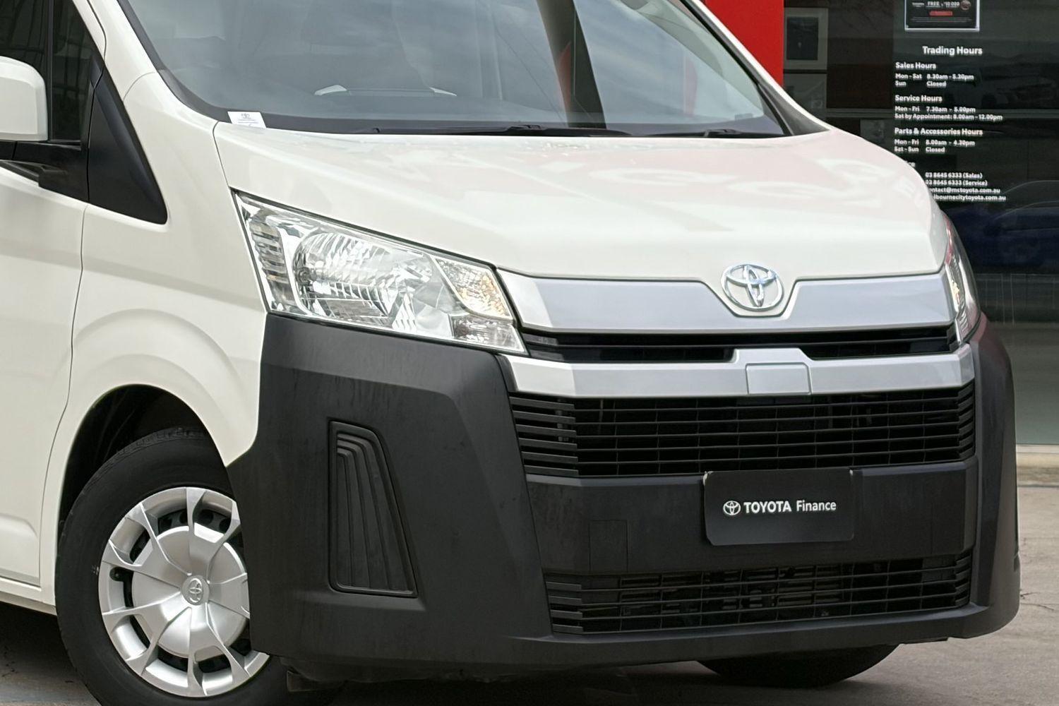 2021 Toyota Hiace LWB in White