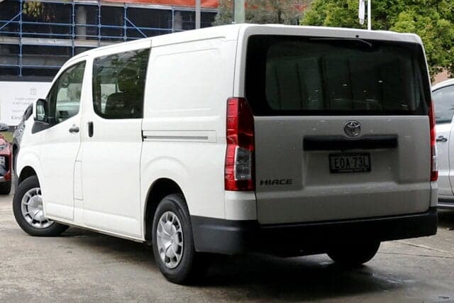 2021 Toyota Hiace LWB in White
