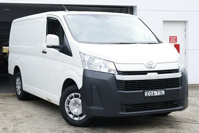 2021 Toyota Hiace LWB in White