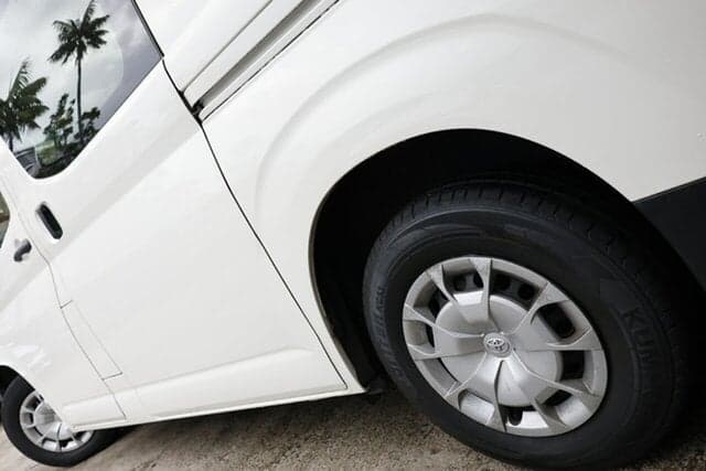 2021 Toyota Hiace LWB in White