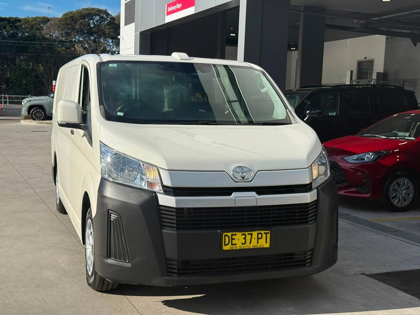 2022 Toyota Hiace LWB in White