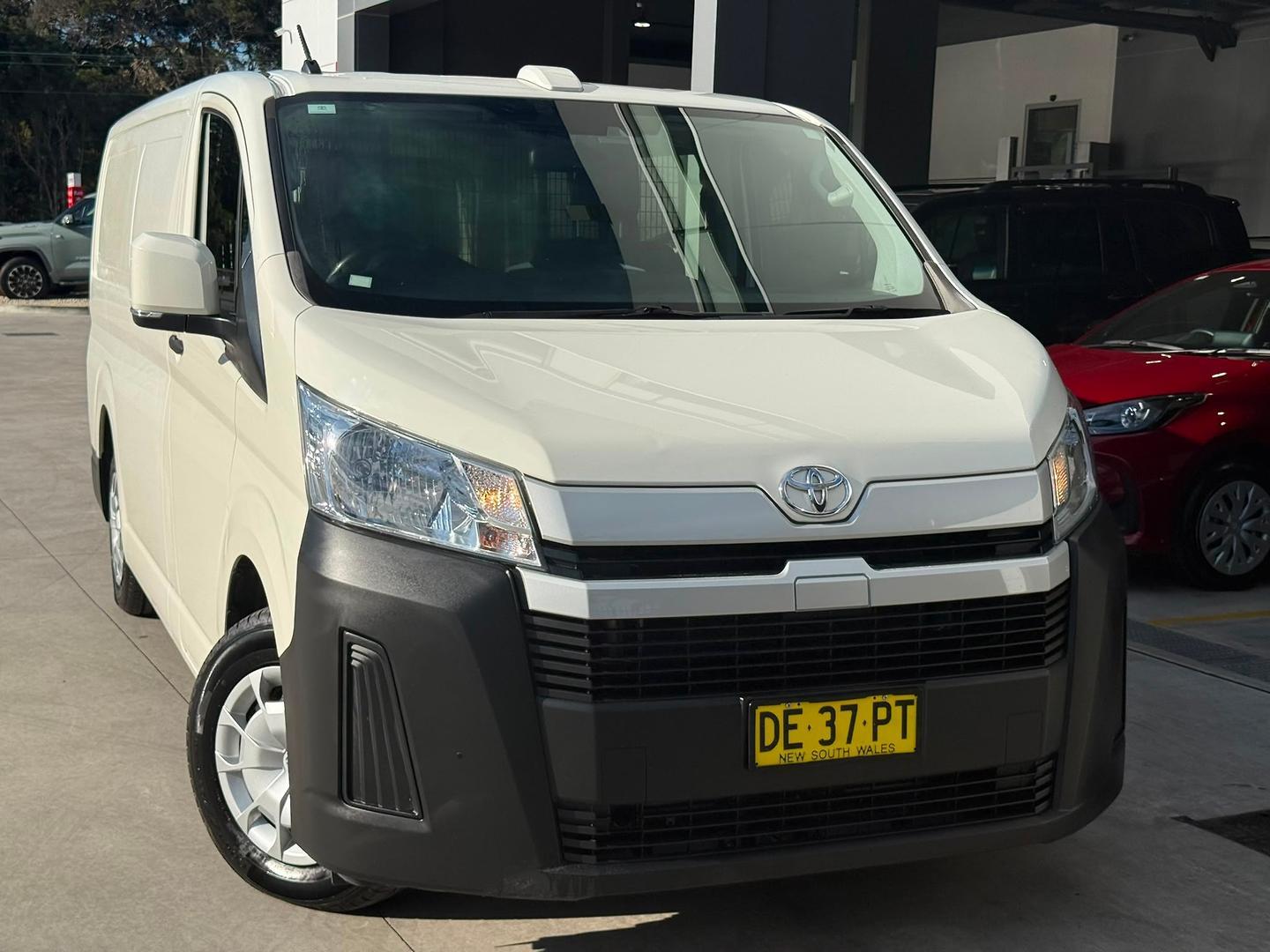 2022 Toyota Hiace LWB in White