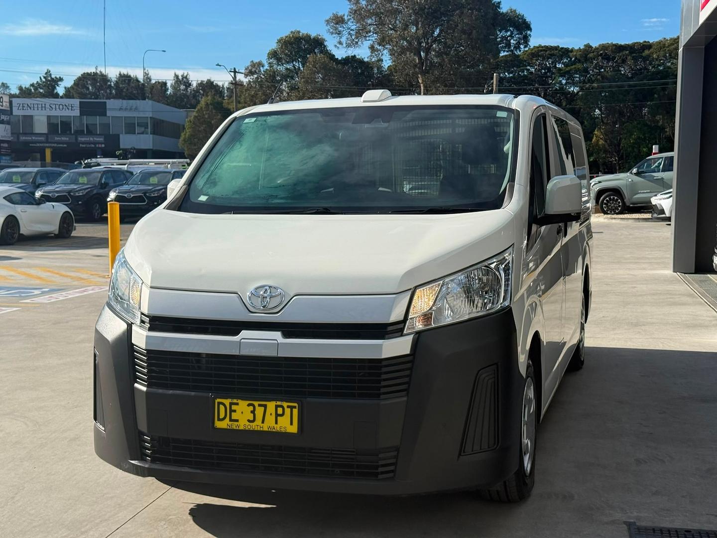 2022 Toyota Hiace LWB in White
