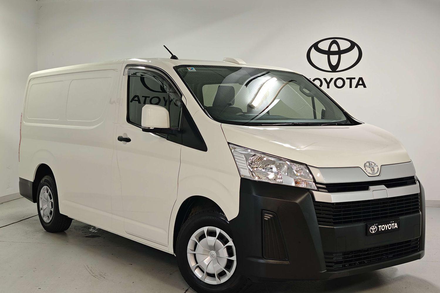 2024 Toyota Hiace LWB in White