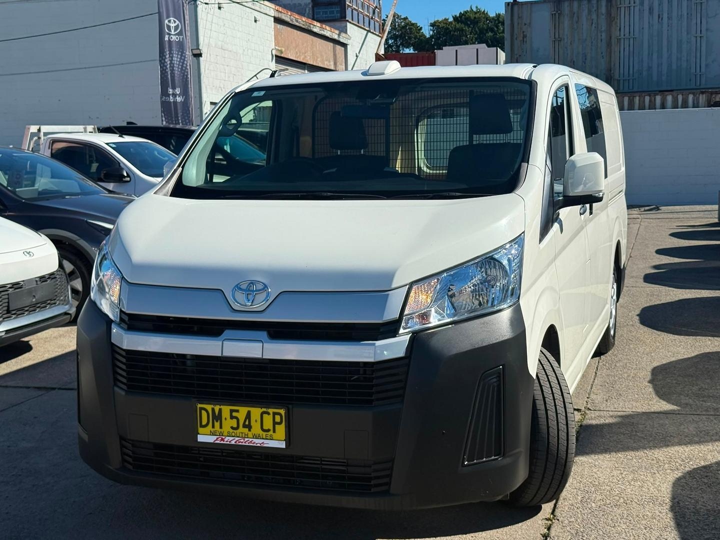 2024 Toyota Hiace LWB in White
