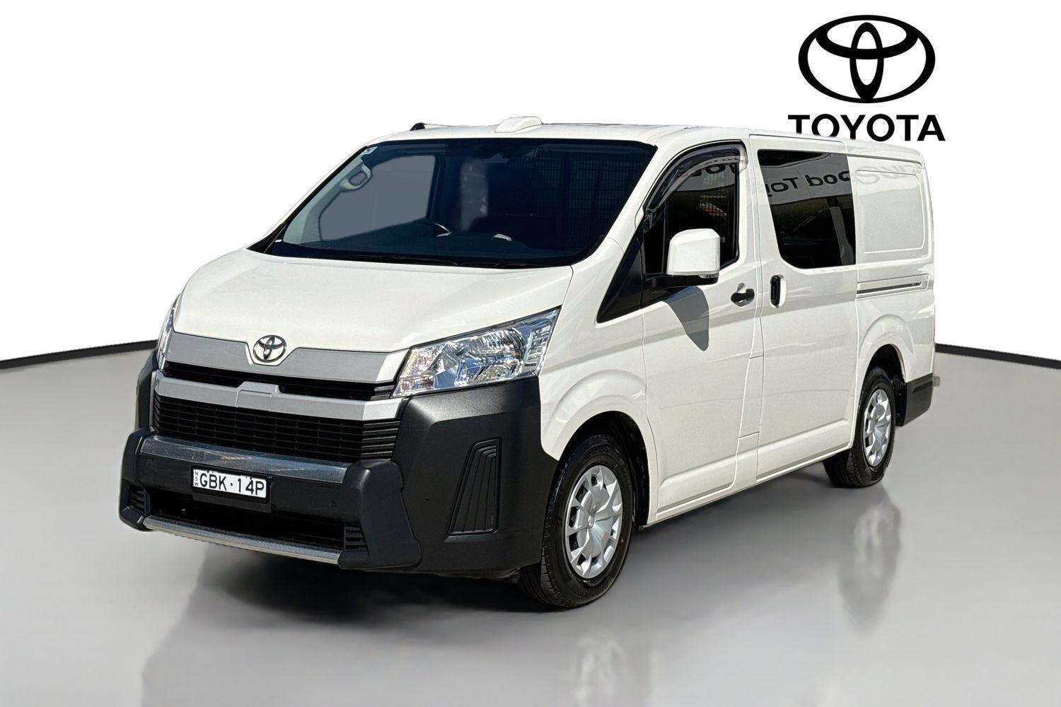 2024 Toyota Hiace LWB in White