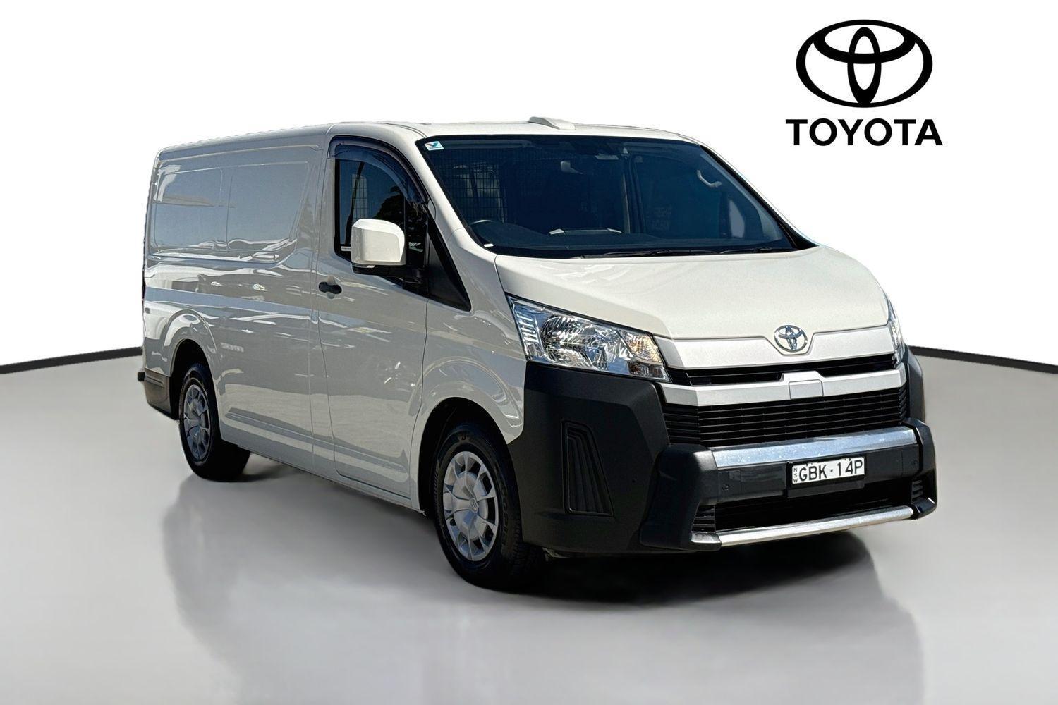 2024 Toyota Hiace LWB in White