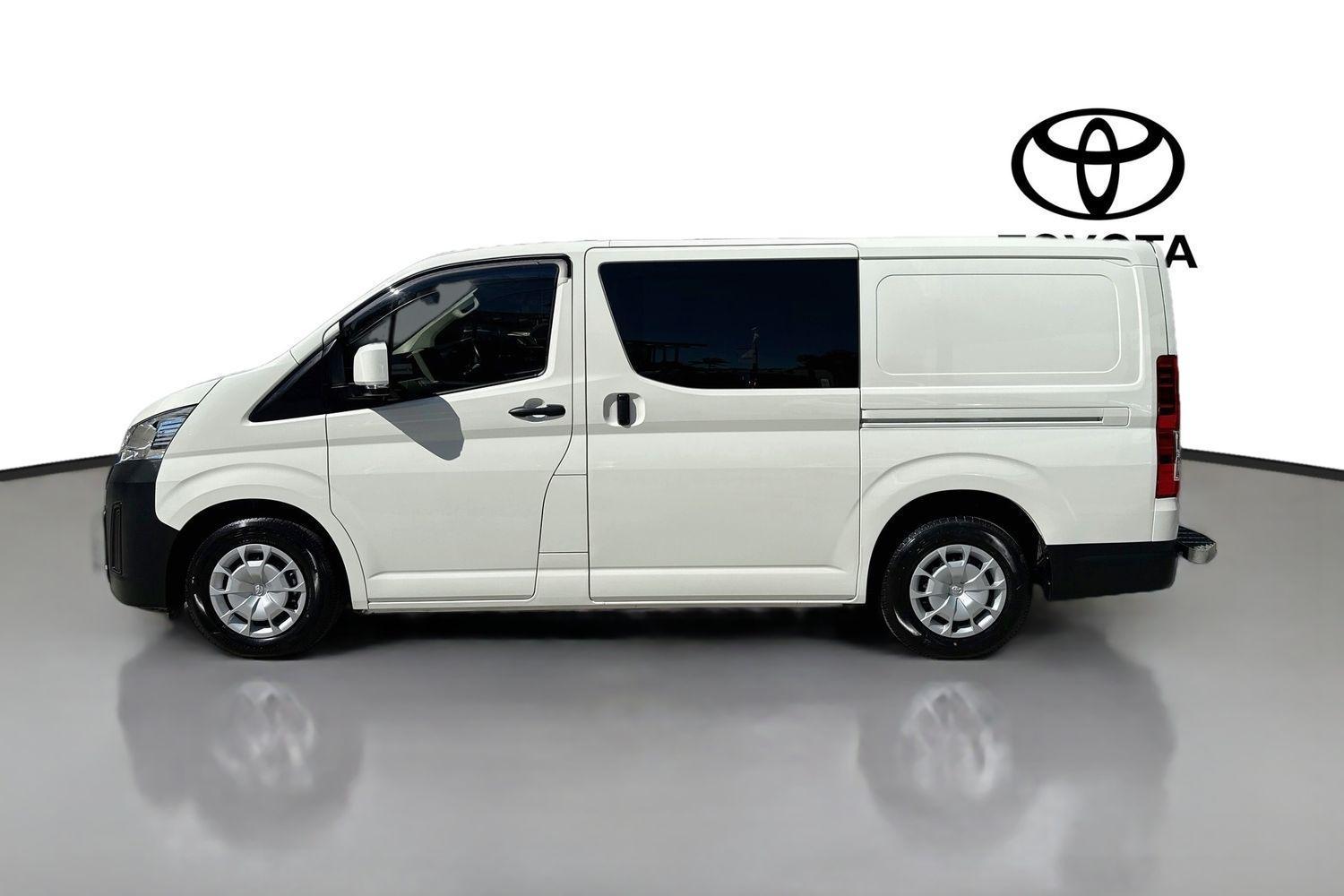 2024 Toyota Hiace LWB in White