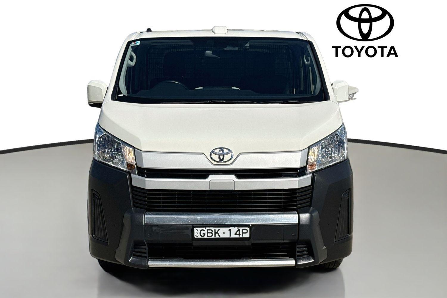 2024 Toyota Hiace LWB in White