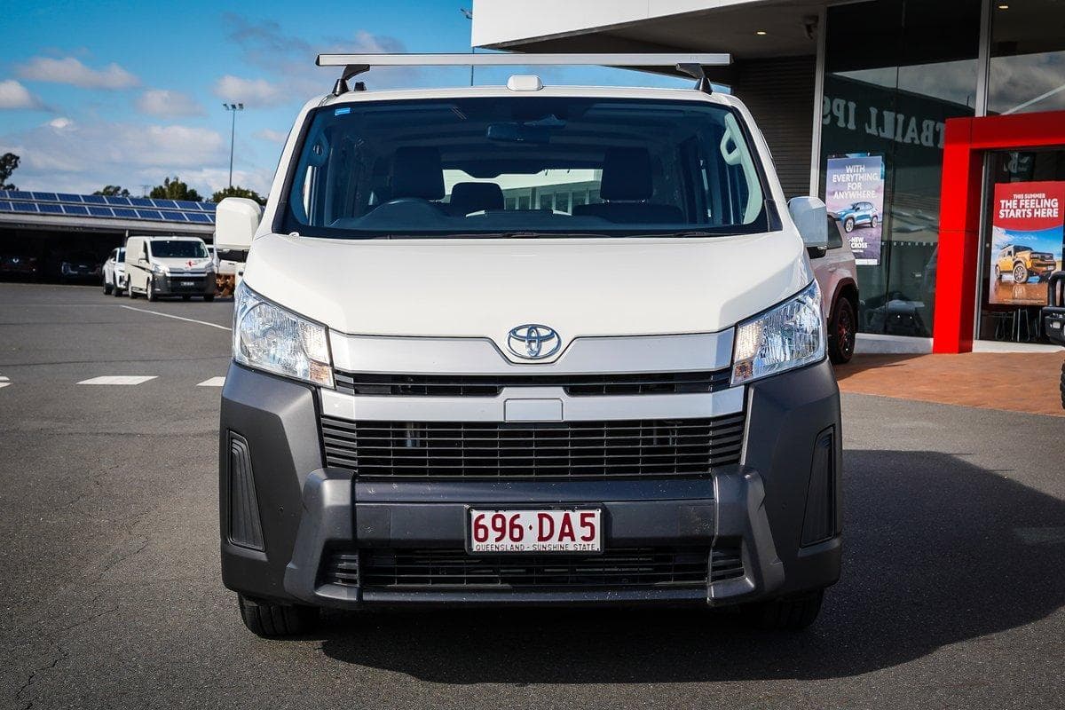 2021 Toyota Hiace LWB in White