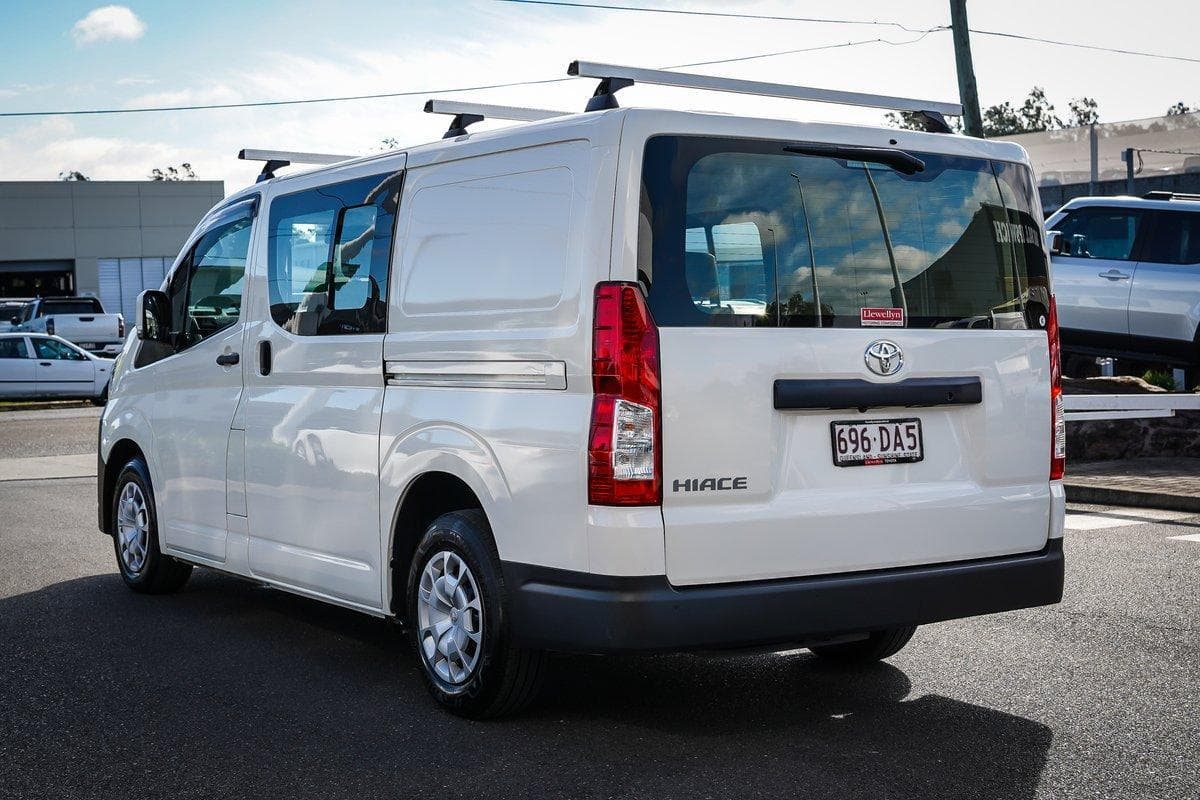 2021 Toyota Hiace LWB in White