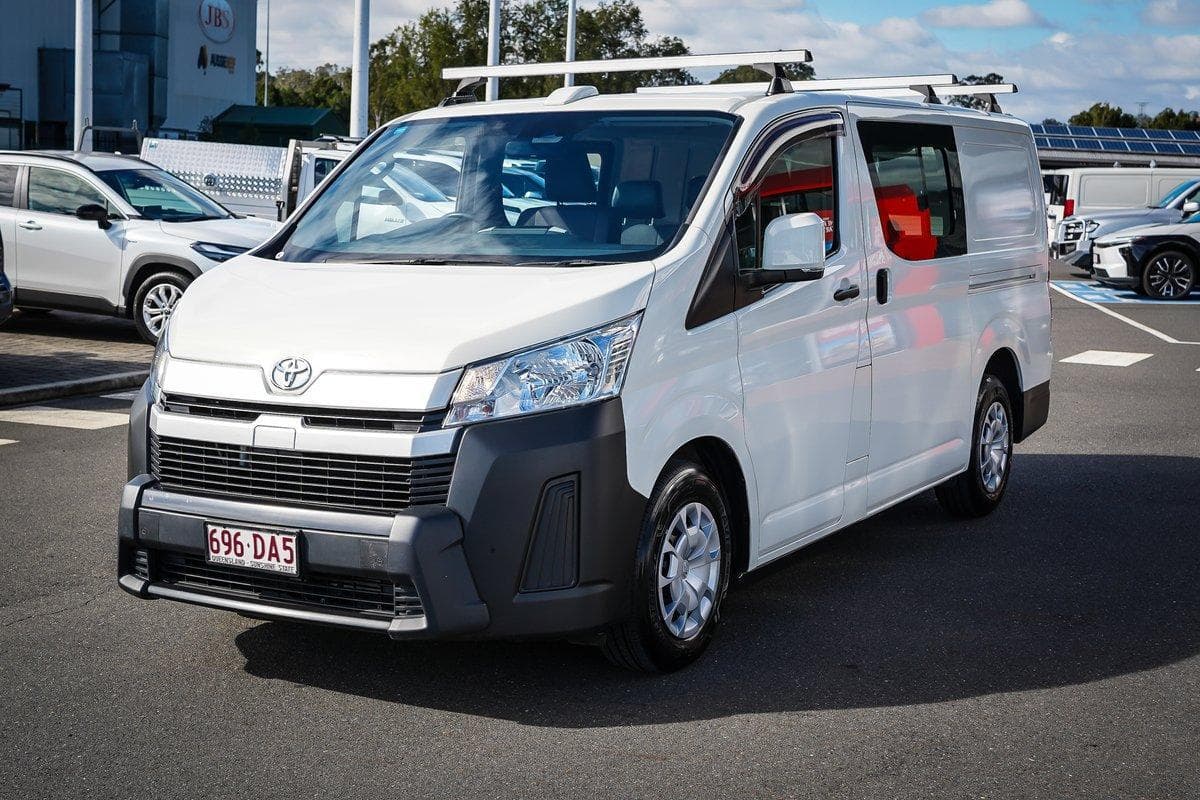 2021 Toyota Hiace LWB in White