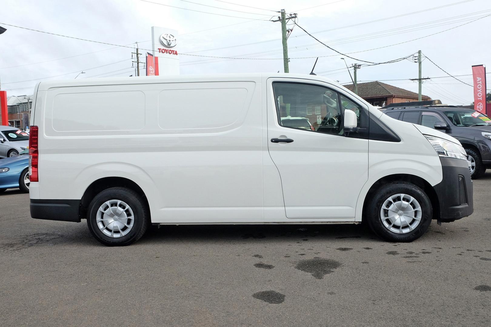 2022 Toyota Hiace LWB in White